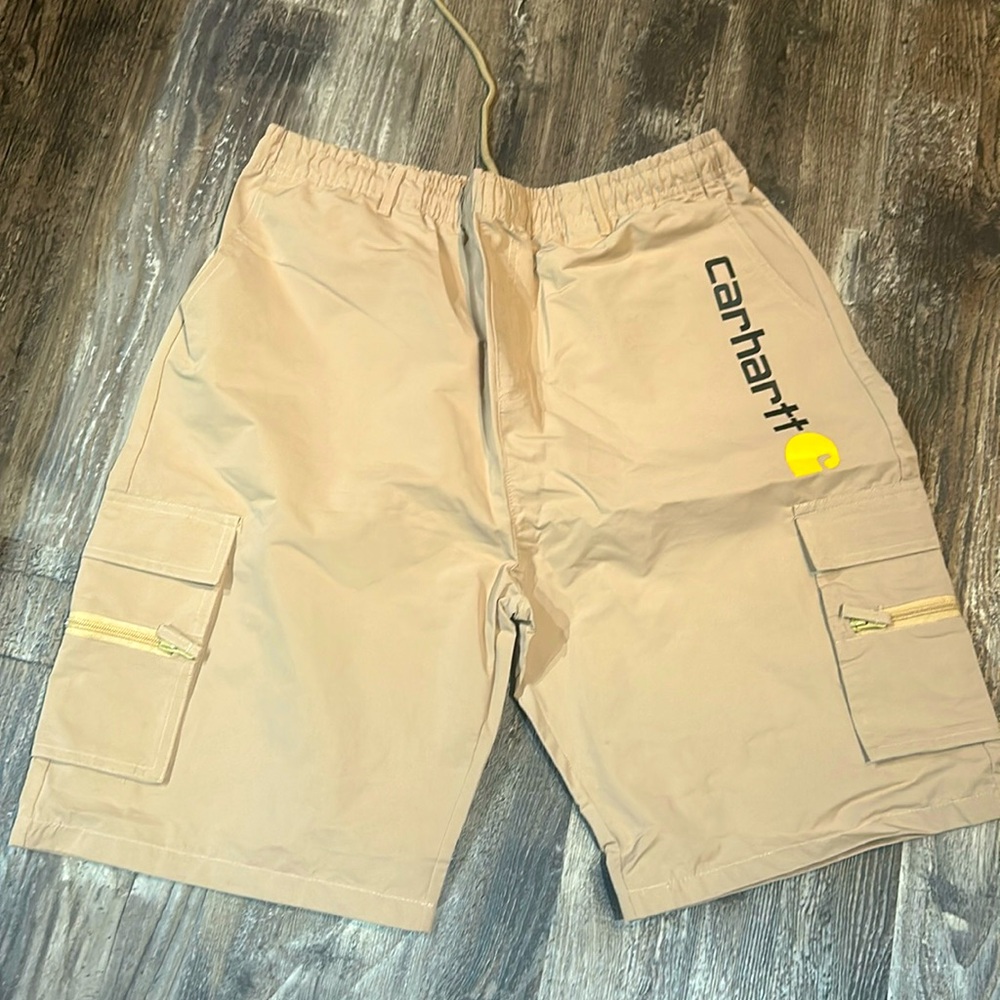 Men’s zipper pocket hiking athletic running shorts
